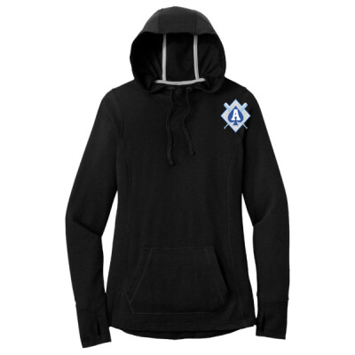 Ladies Tri-Blend Fleece Hooded Pullover - D200-201 Thumbnail