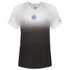 Women's V-Neck Ombre T-Shirt Thumbnail